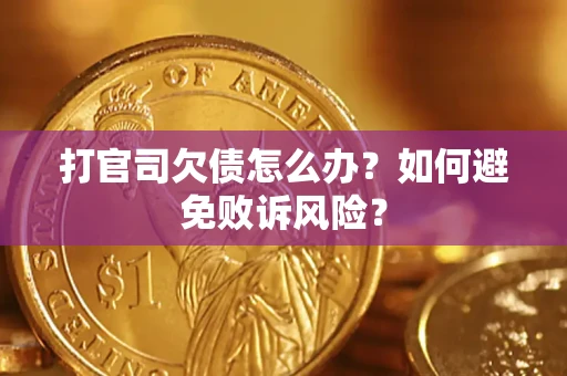 北京打官司欠债怎么办？如何避免败诉风险？