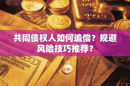 北京共同债权人如何追偿？规避风险技巧推荐？