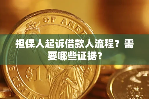 北京担保人起诉借款人流程？需要哪些证据？
